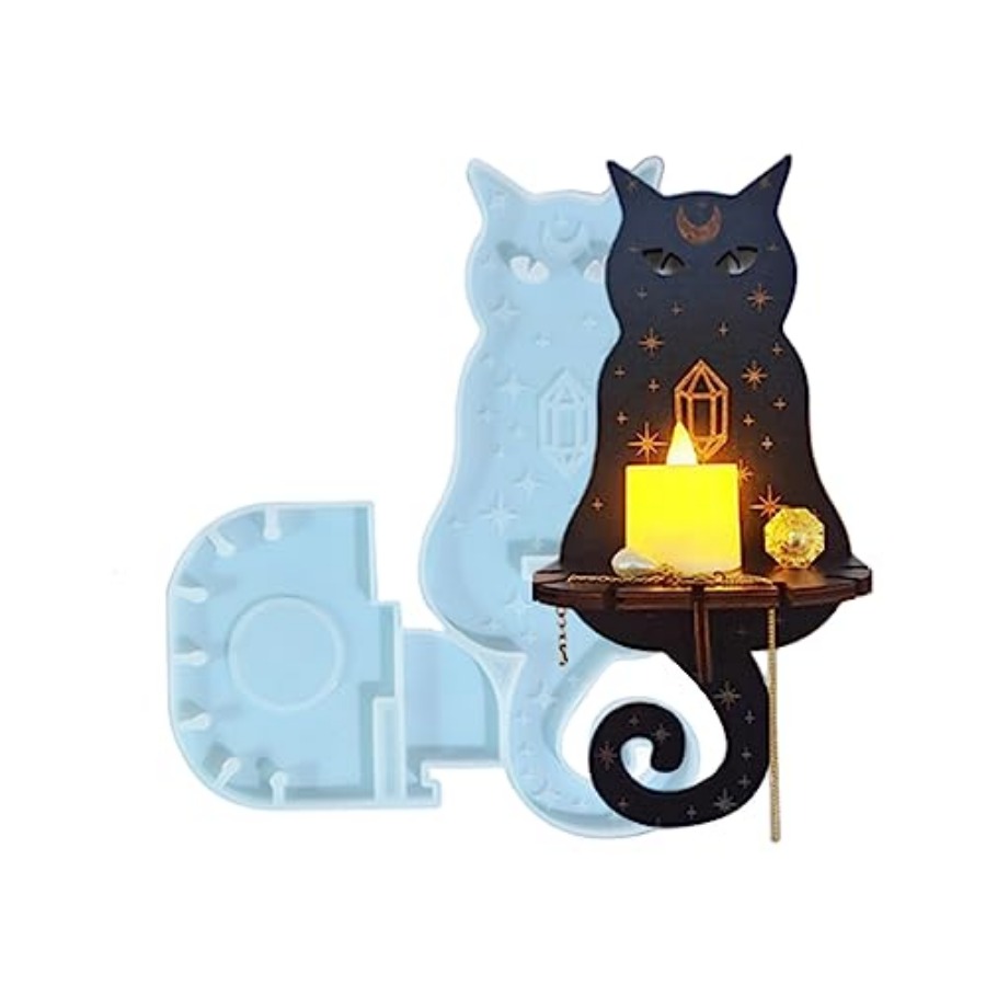 Candle Mold Silicone - 레진 몰드 실리콘, 벽걸이 양초 홀더
