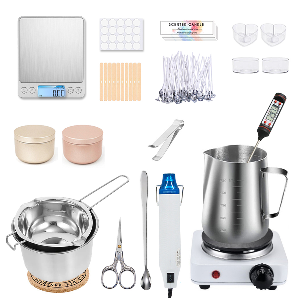 Candle Making Workshop - 왁스 녹는 핫 플레이트, 양초 만들기
