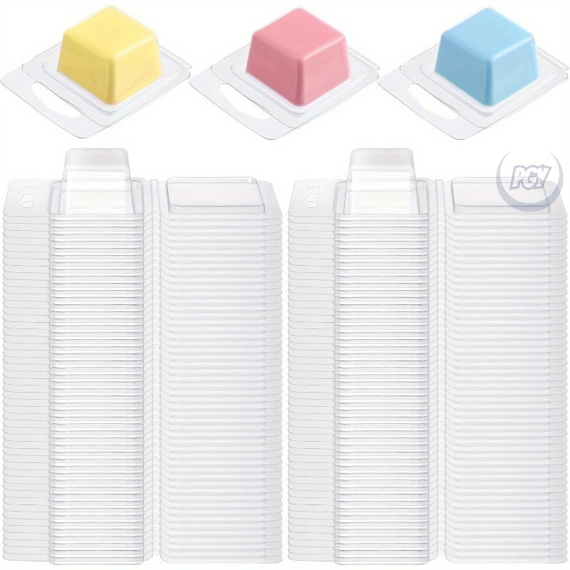 Candle Making Wax Melter - 20/50개 투명 플라스틱 왁스 몰드 1온스