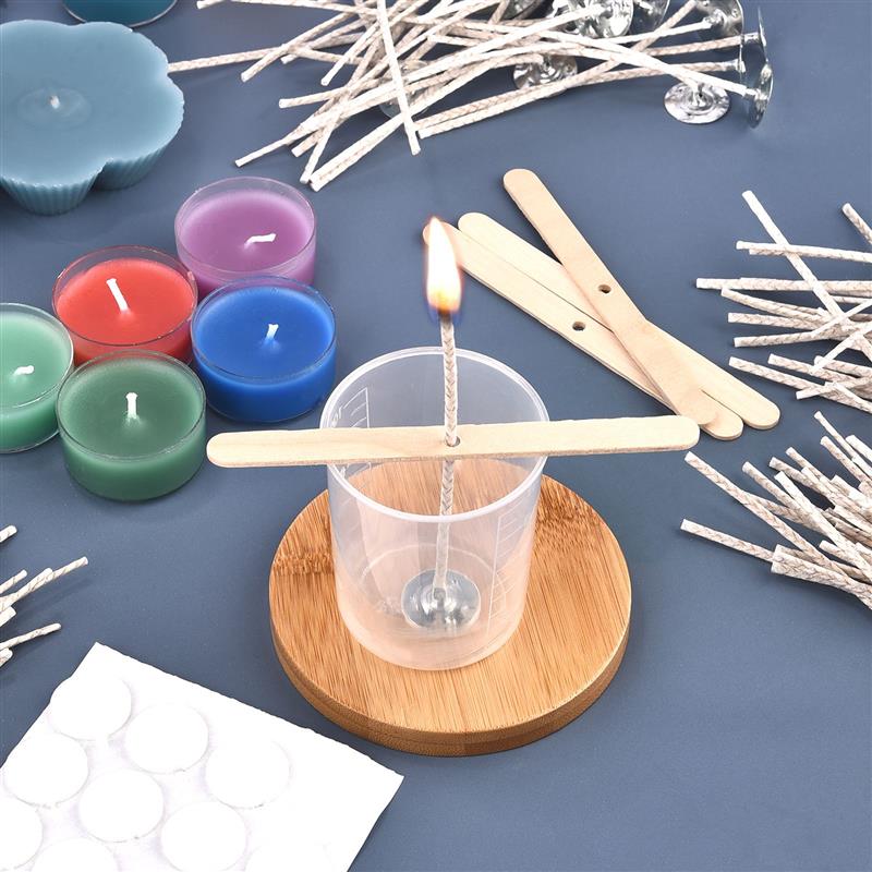 초 심지 사전 왁스 Diy 초 만들기 30 개, 낮은  - Candle Making Wax Melter 리뷰 및 가격