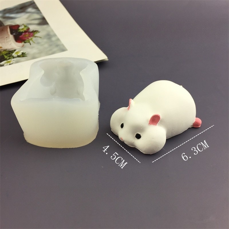 DIY 귀여운 햄스터 금형 초콜릿 푸딩 무스 케이크 베 - Candle Mold Silicone 리뷰 및 가격