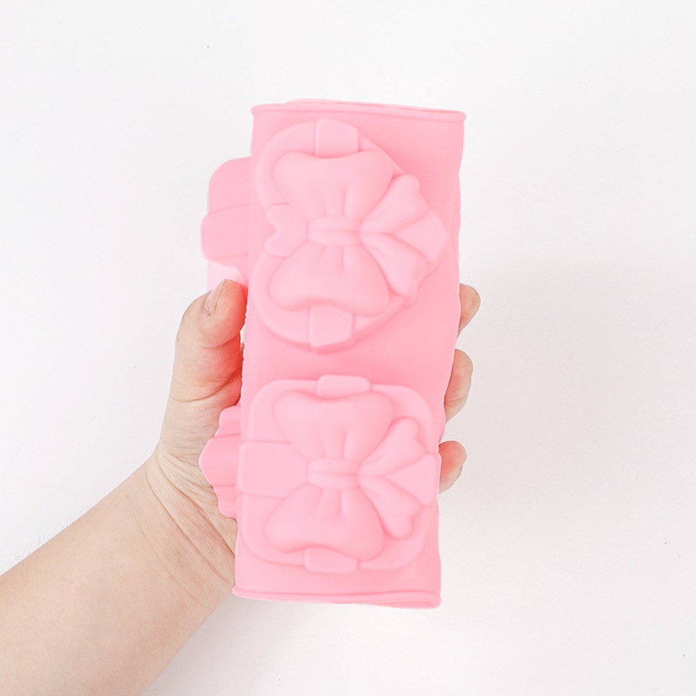 사각형 하트 모양 실리콘 몰드 6구 보우 디자인 수제  - Candle Making Wax Melter 리뷰 및 가격