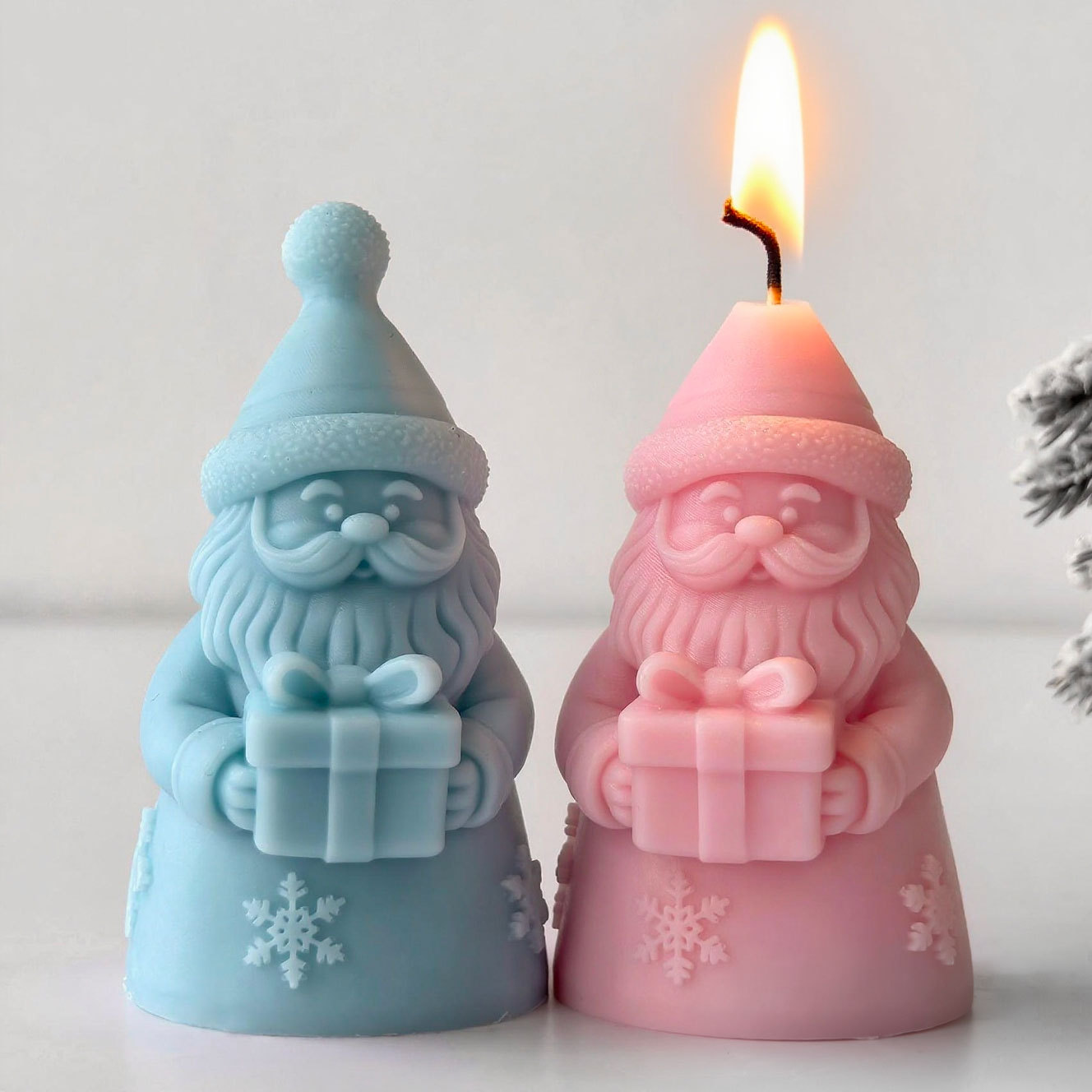 산타 클로스 선물 상자 실리콘 몰드 수제 아로마 촛불  - Candle Making Wax Melter 리뷰 및 가격
