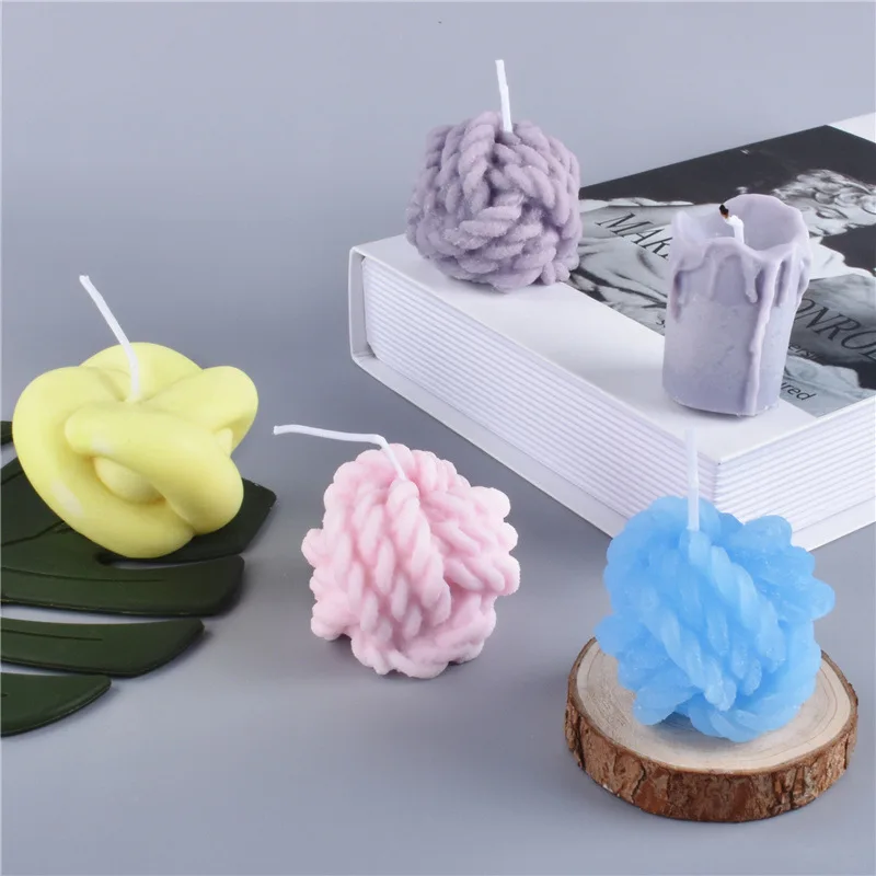 원사의 크리에이티브 공 실리콘 양초 금형, DIY 양모 - Candle Making Yarn 리뷰 및 가격