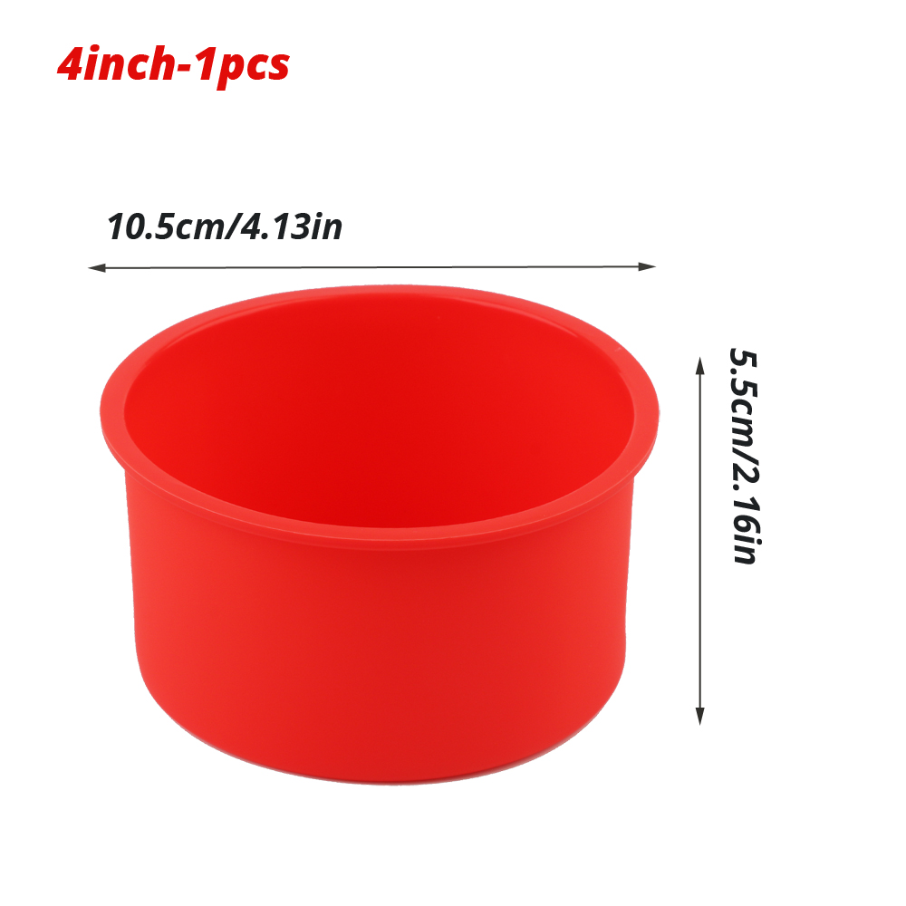 4인치 원형 실리콘 케이크 몰드 1개, 시폰 케이크,  - Candle Mold Silicone 리뷰 및 가격