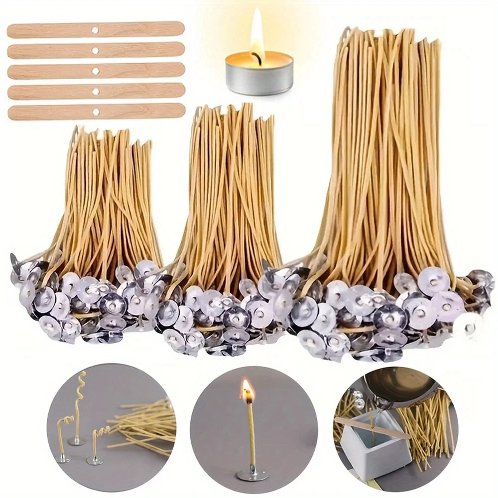 양초 심지 50 PCS 8 인치 대마 양초 심지 유기농 - Candle Making Workshop 리뷰 및 가격
