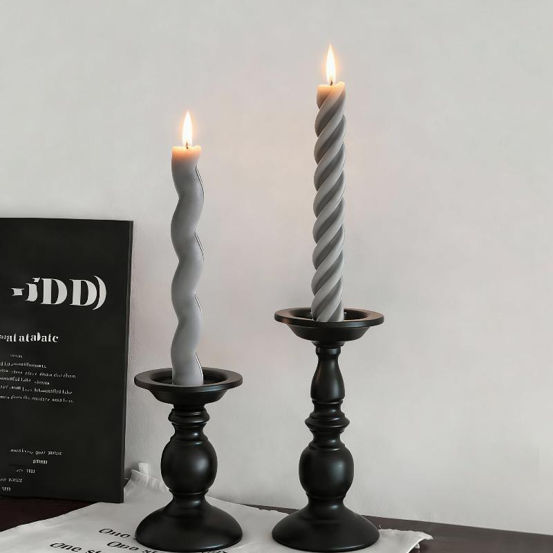 긴 나선형 실리콘 양초 몰드 DIY 트위스트 롱 로드  - Candle Making Workshop 리뷰 및 가격