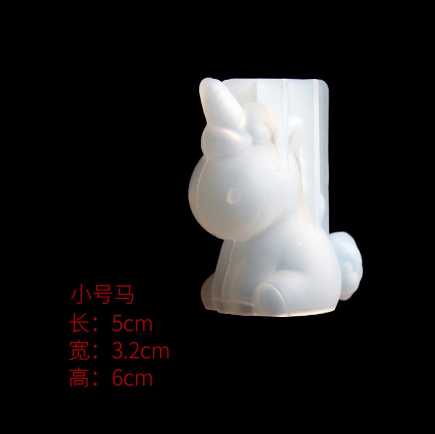투명 유니콘 실리콘 에폭시 수지 금형 기하학 곰 토끼  - Candle Mold Silicone 리뷰 및 가격