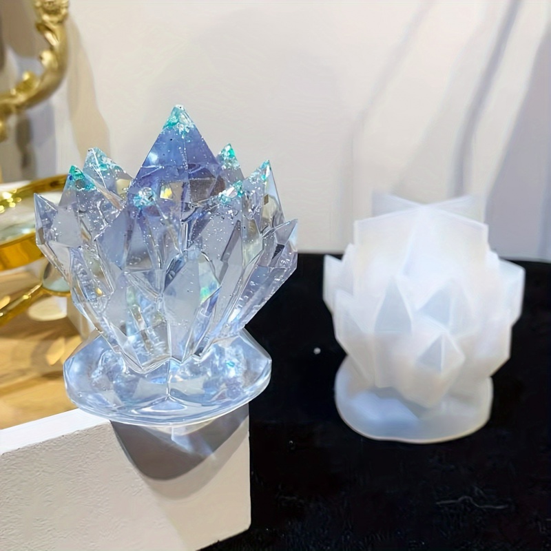 크리스탈 클러스터 장식 실리콘 몰드 촛불 진자 쥬얼리  - Candle Mold Silicone 리뷰 및 가격