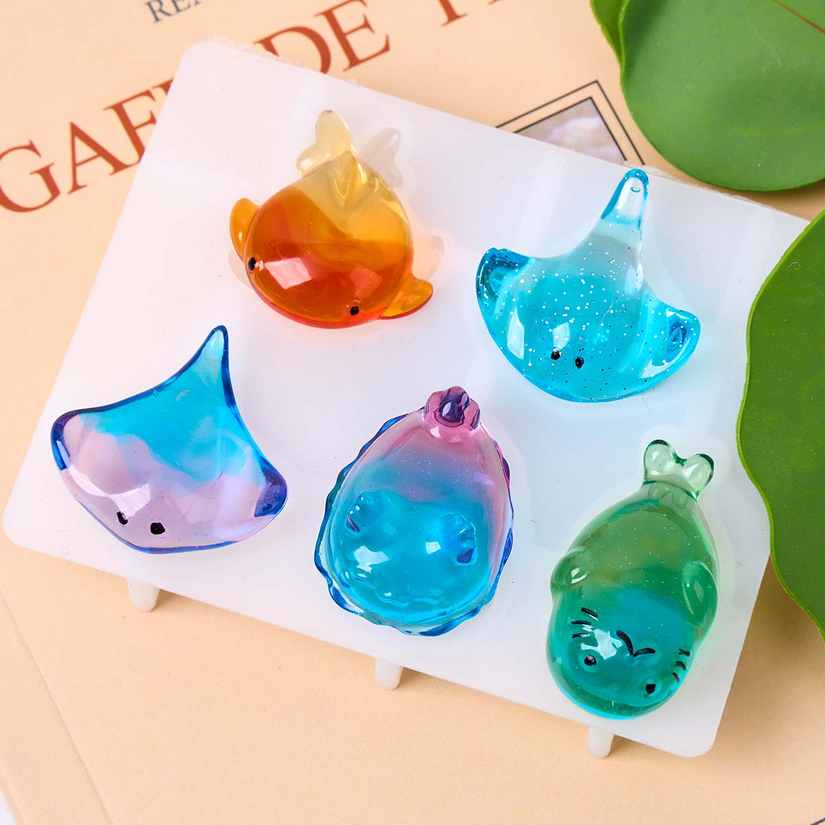 3D 힐링 귀여운 만타 가오리 실리콘 몰드 DIY 키체 - Candle Mold Silicone 리뷰 및 가격
