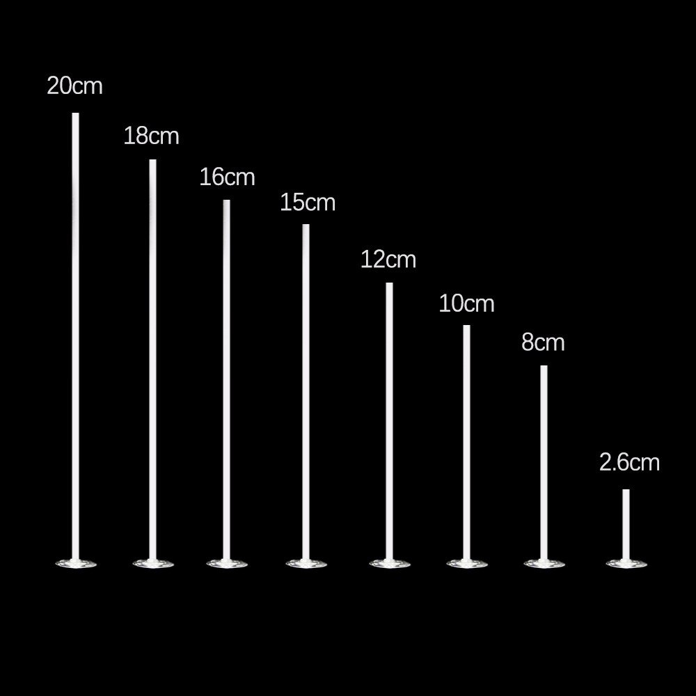 100개 무연 양초 심지 2.6-20cm 사전 왁스 처 - Cotton Wick Pre Tabbed 리뷰 및 가격