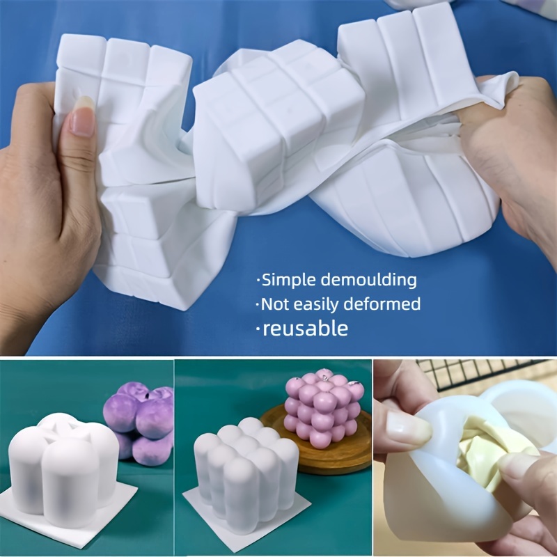 6개 실리콘 캔들 몰드 세트 (캔들 만들기용), 실뭉치 - Candle Making Yarn 리뷰 및 가격