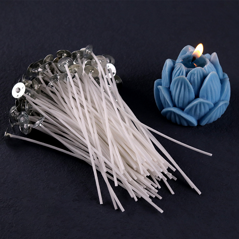 무연 캔들 심지, 2.6-20cm 사전 왁스 코튼 코어 - Cotton Wick Pre Tabbed 리뷰 및 가격