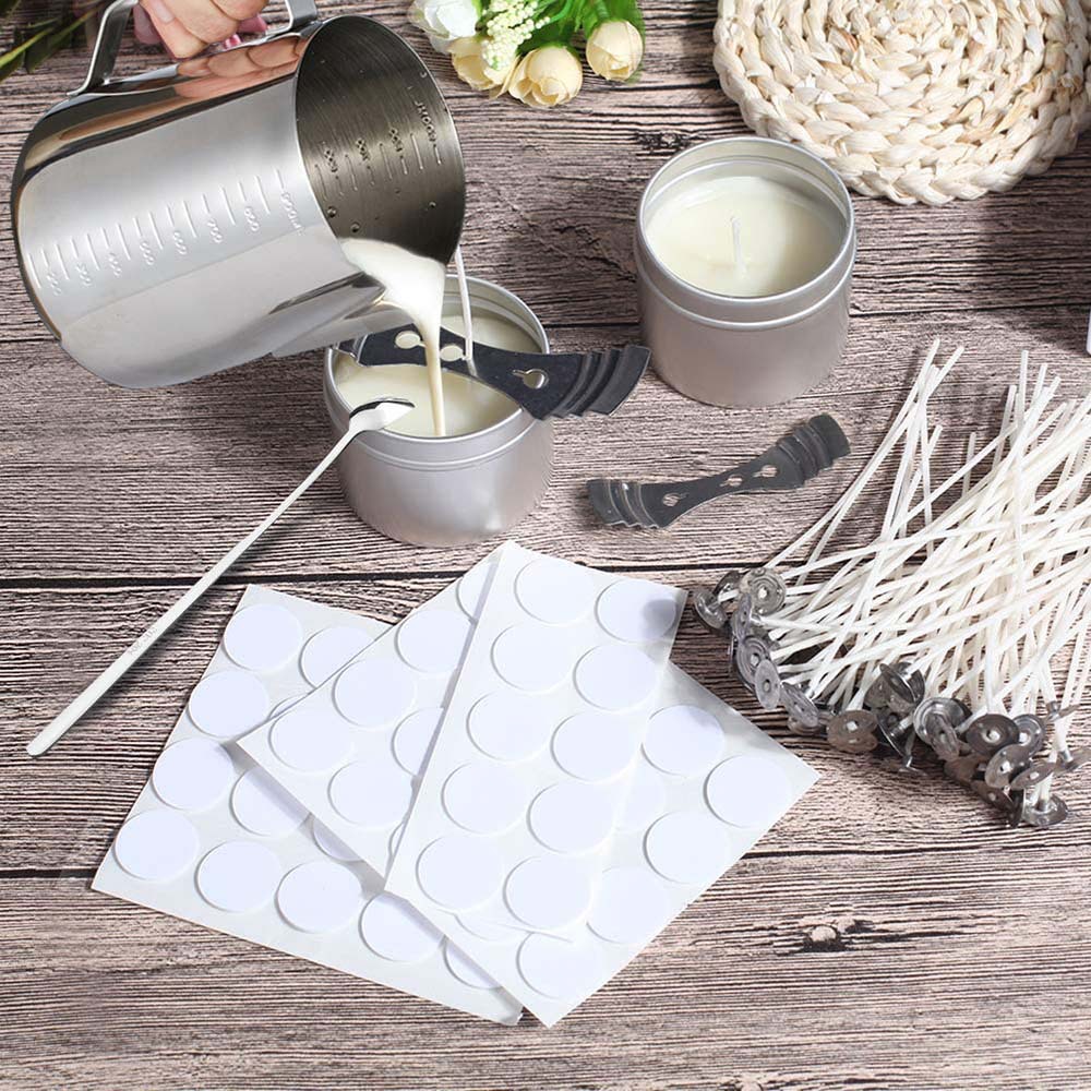 무연 캔들 심지, 2.6-20cm 사전 왁스 코튼 코어 - Cotton Wick Pre Tabbed 리뷰 및 가격