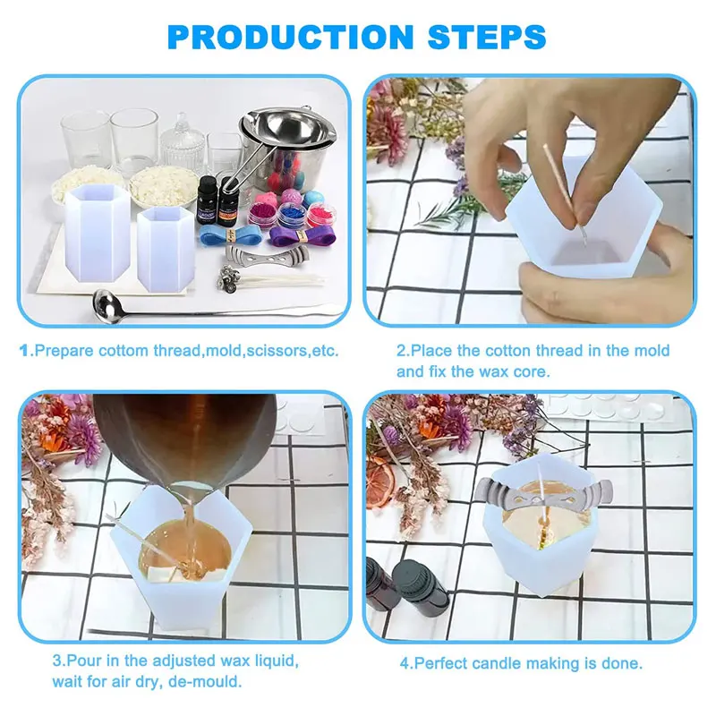 실린더 실리콘 양초 금형 수지 금형 에폭시 수지 주조  - Candle Making Wax Melter 리뷰 및 가격