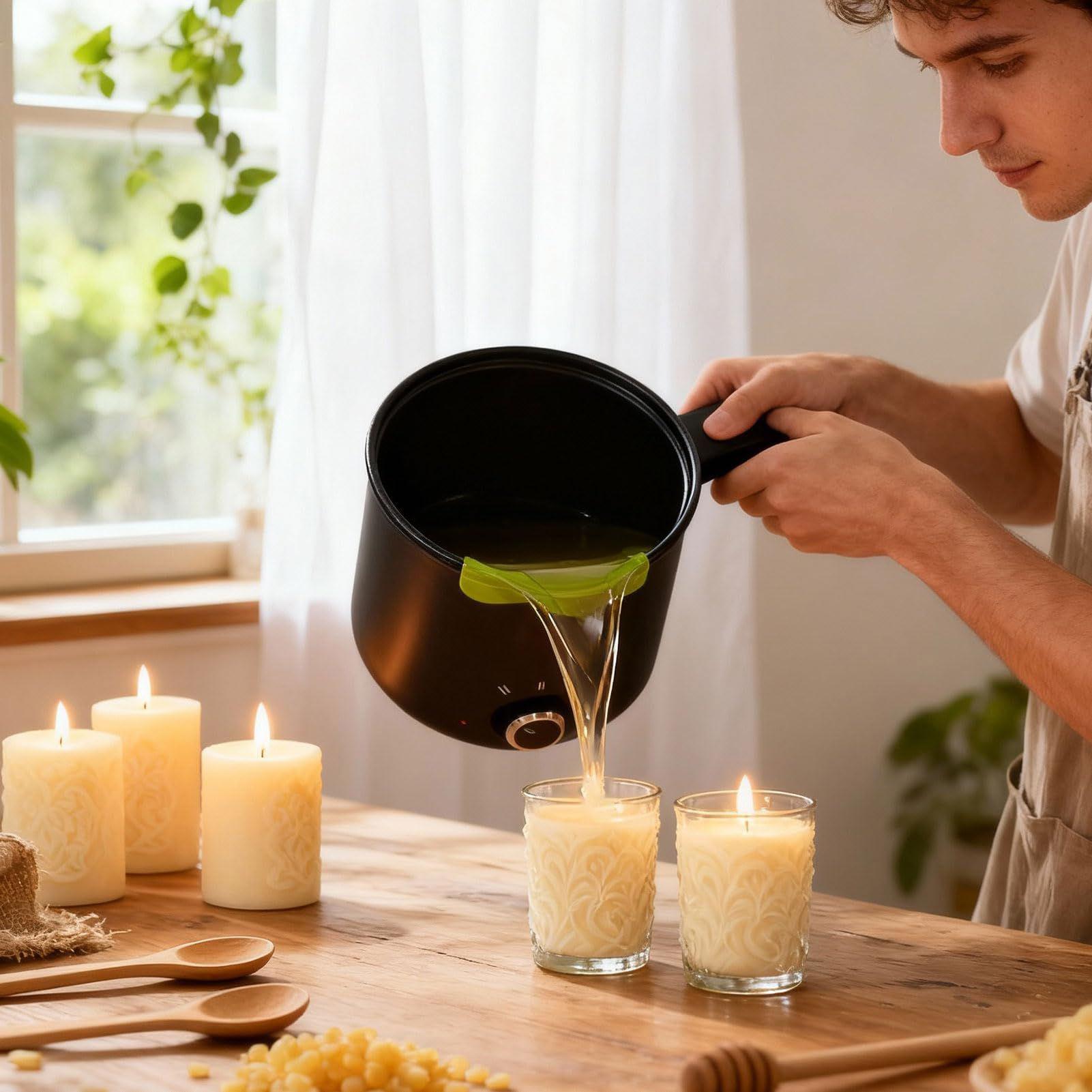 캔들 왁스 멜팅 포트 1.5L 대형 스테인리스 스틸 전 - Candle Making Wax Melter 리뷰 및 가격