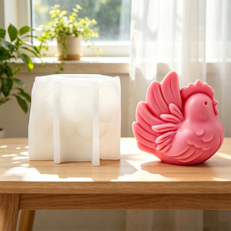 만화 닭 실리콘 캔들 몰드, 3D 닭 모양 소이 왁스  - Candle Making Wax Melter 리뷰 및 가격