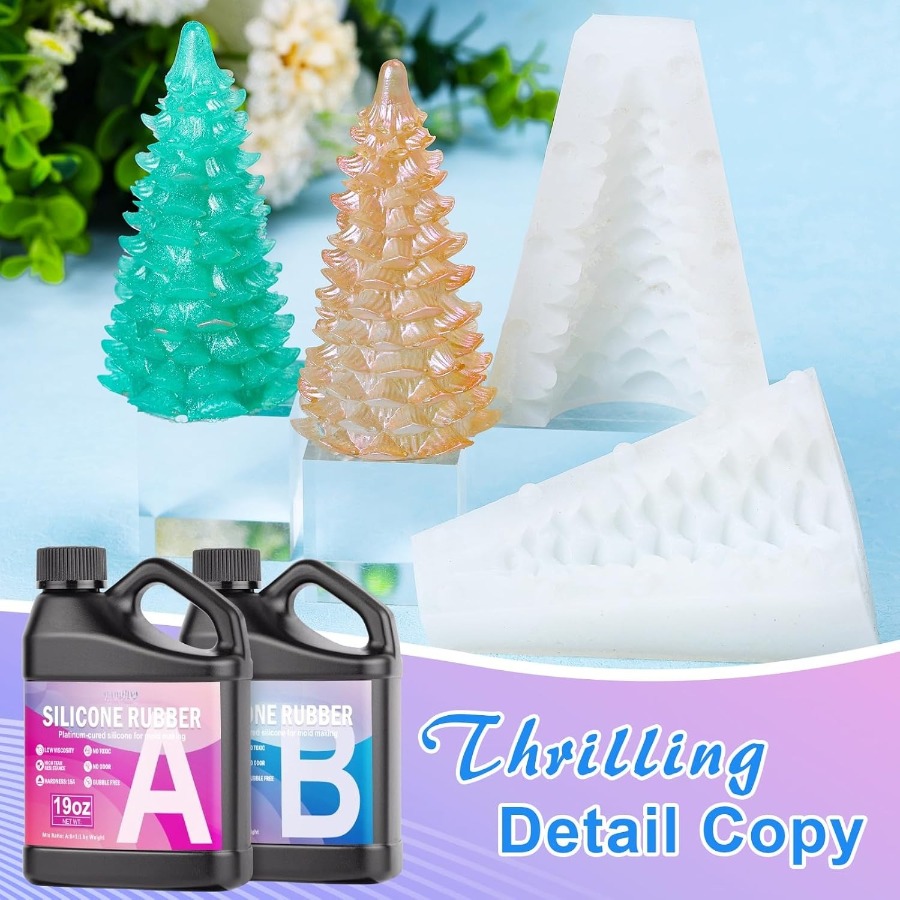 실리콘 몰드 제작 키트, 38.8oz 15A 탄성 액상 - Candle Making Workshop 리뷰 및 가격