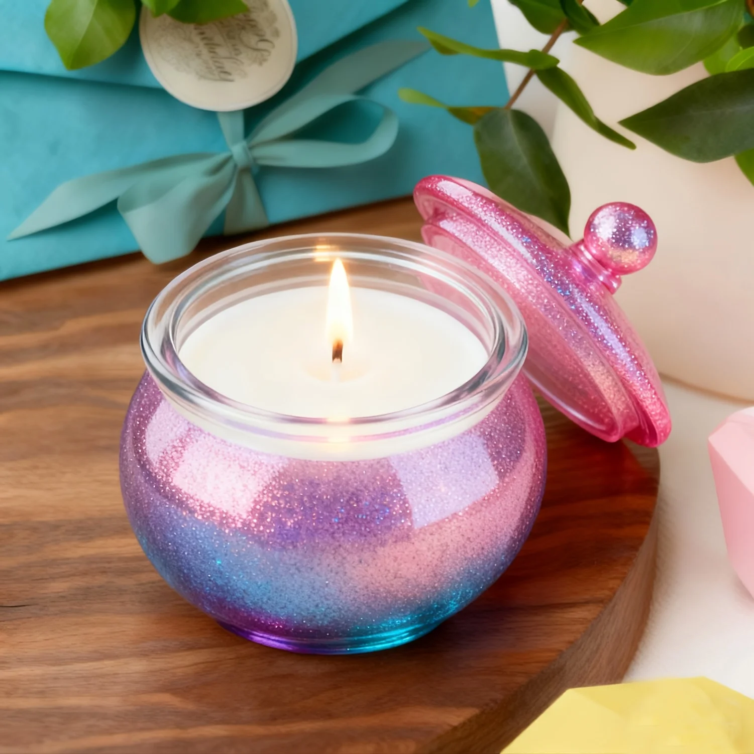 뚜껑이 있는 둥근 수지 캔 몰드 1세트, DIY 보석  - Candle Mold Silicone 리뷰 및 가격